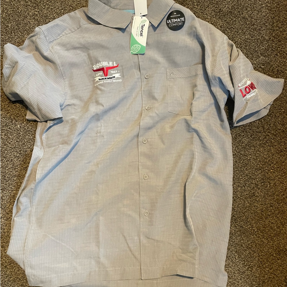 Quick Silver Waterman Button Down Shirt